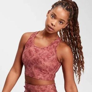 Gap Longline Sports Bra Size S EUC